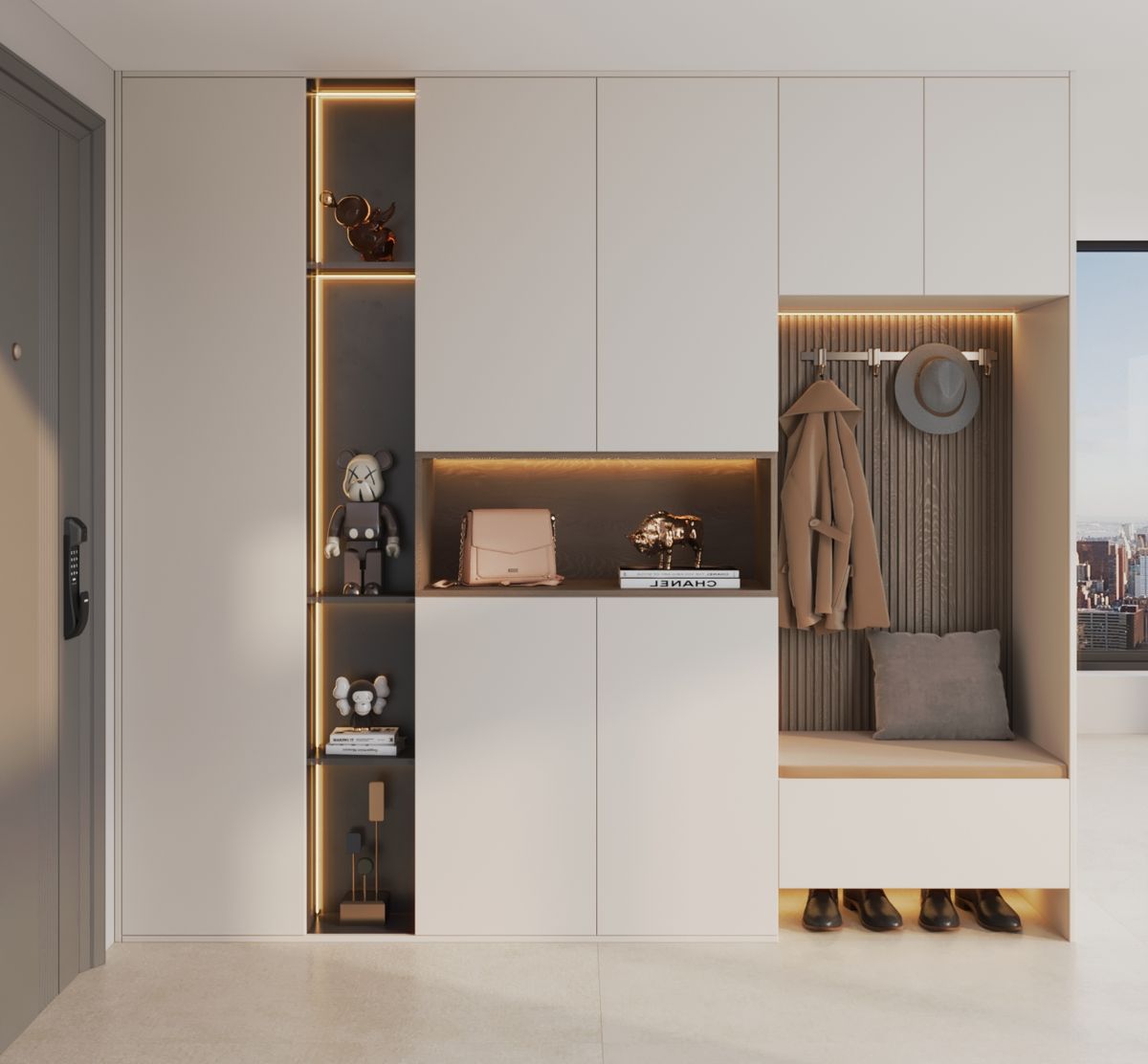 Dəhliz dolabı premium